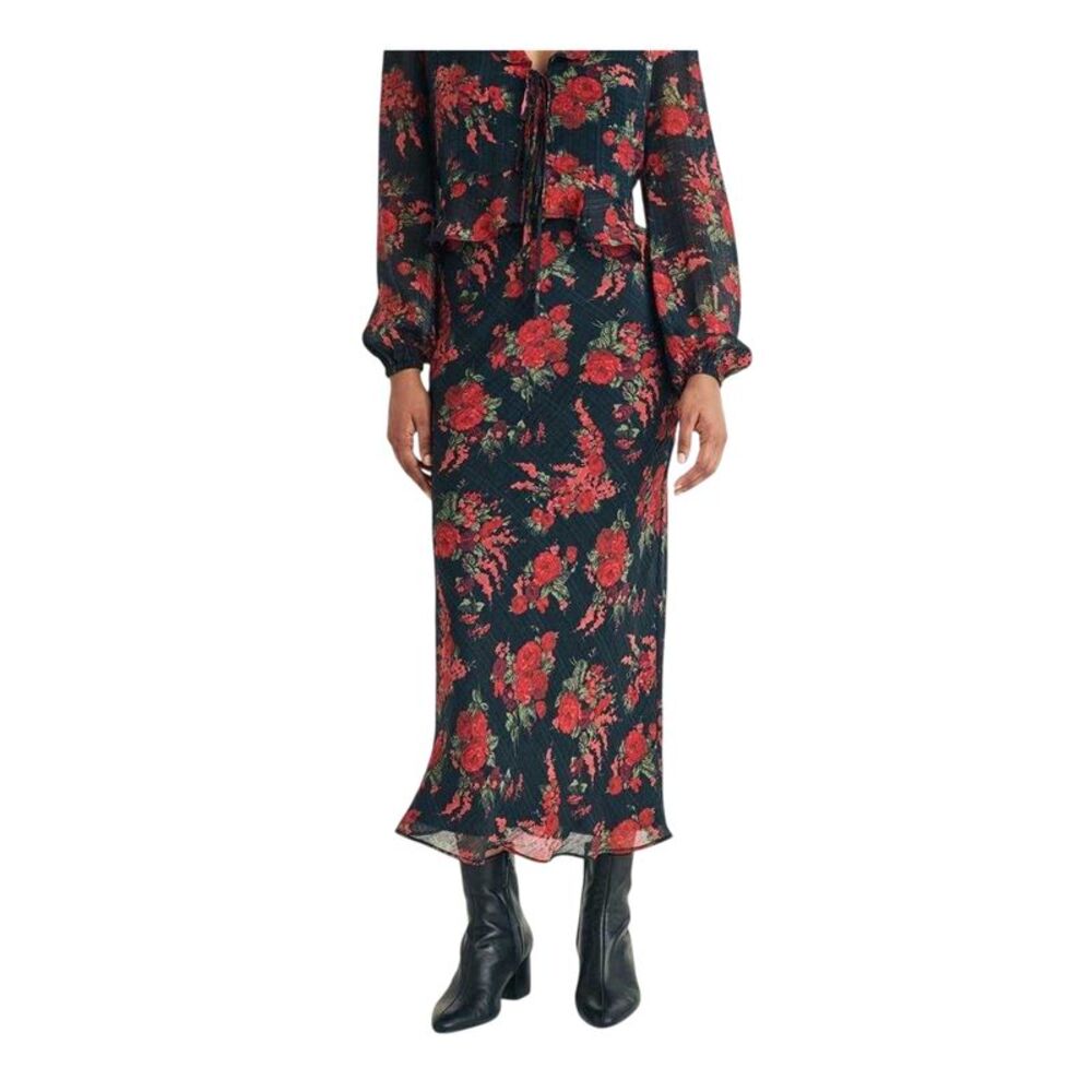 Nobody�'s Child Womens/Ladies Lotus Midi Skirt / Brown